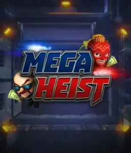 Get ready for the exciting world of the Mega Heist game by Relax Gaming, highlighting mischievous characters ready to execute a daring robbery. This image portrays the excitement of the heist with its dramatic logo and a mysterious vault backdrop. Great for those who enjoy adventure-themed slots, delivering a thrilling escape. 