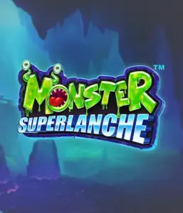 Explore the eerie depths with Monster Superlanche slot by Pragmatic Play, featuring a bright and charming monster logo set against a shadowy cave background. This graphic portrays the fun and excitement of a monster-themed game, perfect for fans of monster slots, delivering a captivating gaming experience. 