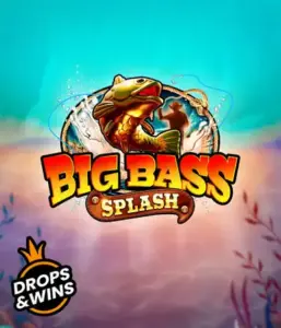 Explore the exciting world of the Big Bass Splash game by Pragmatic Play, featuring a dynamic fish splashing out of water. This graphic captures the essence of angling with vivid graphics and lively typography. Ideal for those who love fishing-themed games, offering a thrilling adventure. 